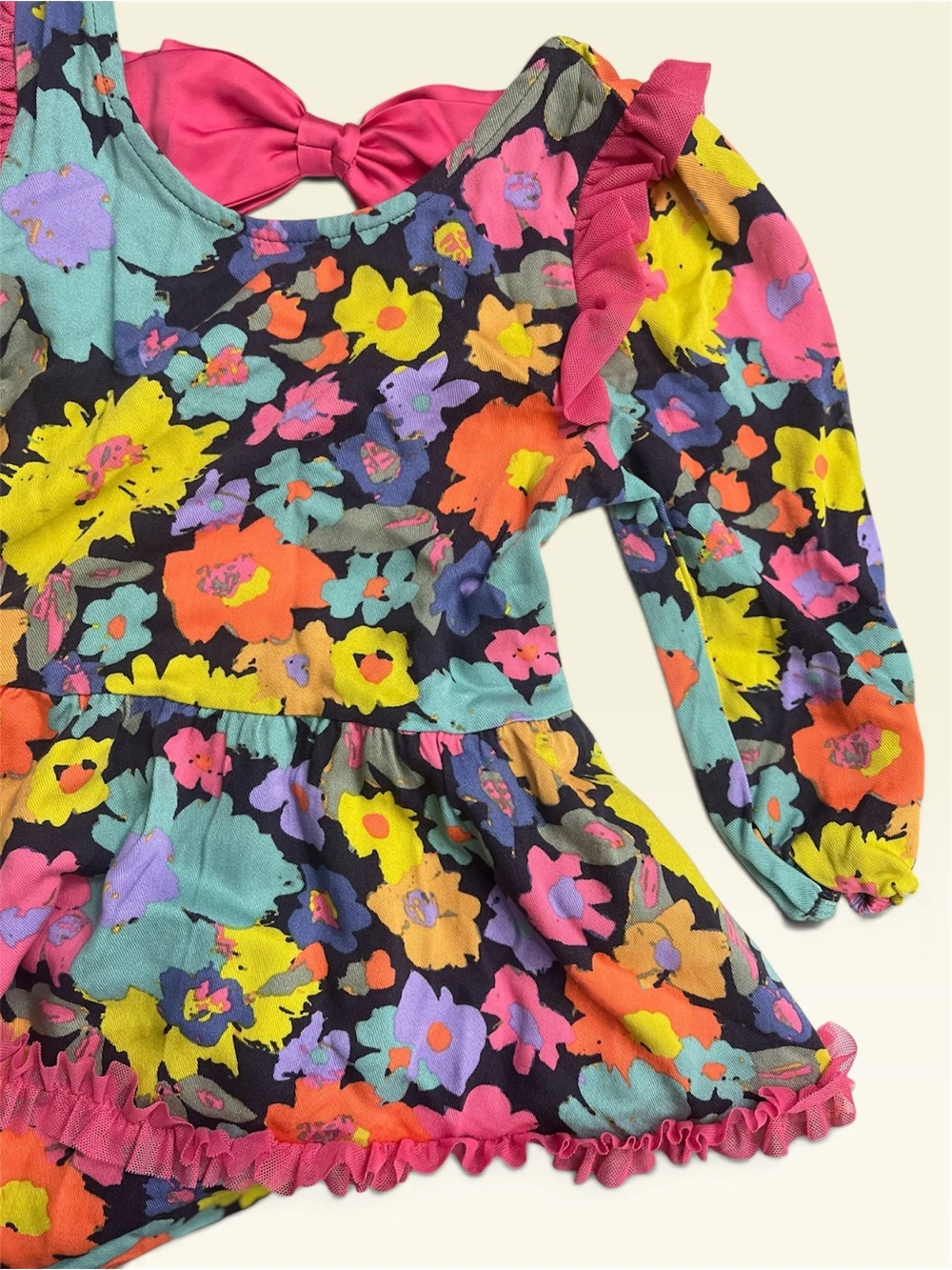 Finding Foxtale You’re Invited Party Dress Flower Power Size 3 - Picture 4 of 15